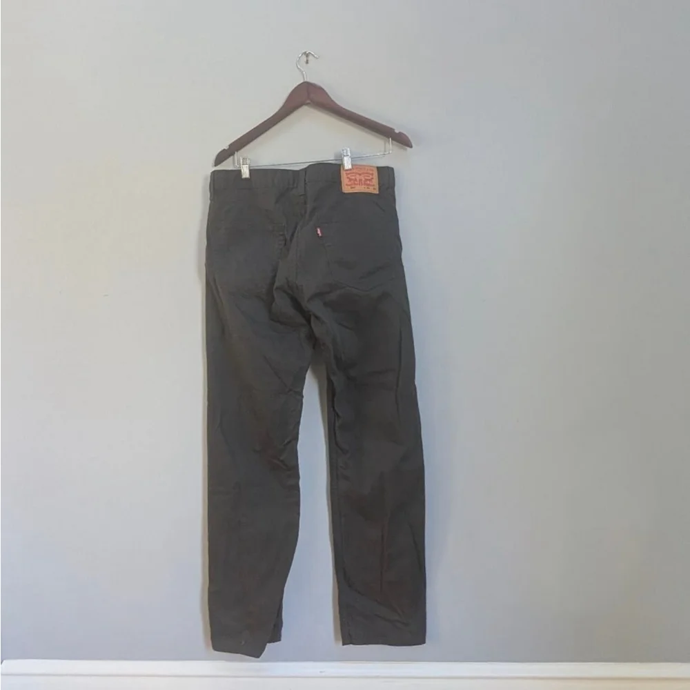 Levi's 505 Black Straight Jeans Waist 33